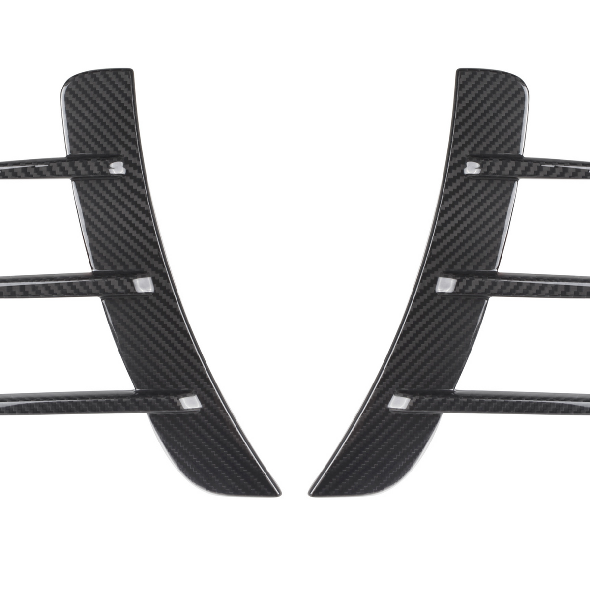 4 Series G22/G23 SQ Style Dry Carbon Fiber Rear Vent Trim