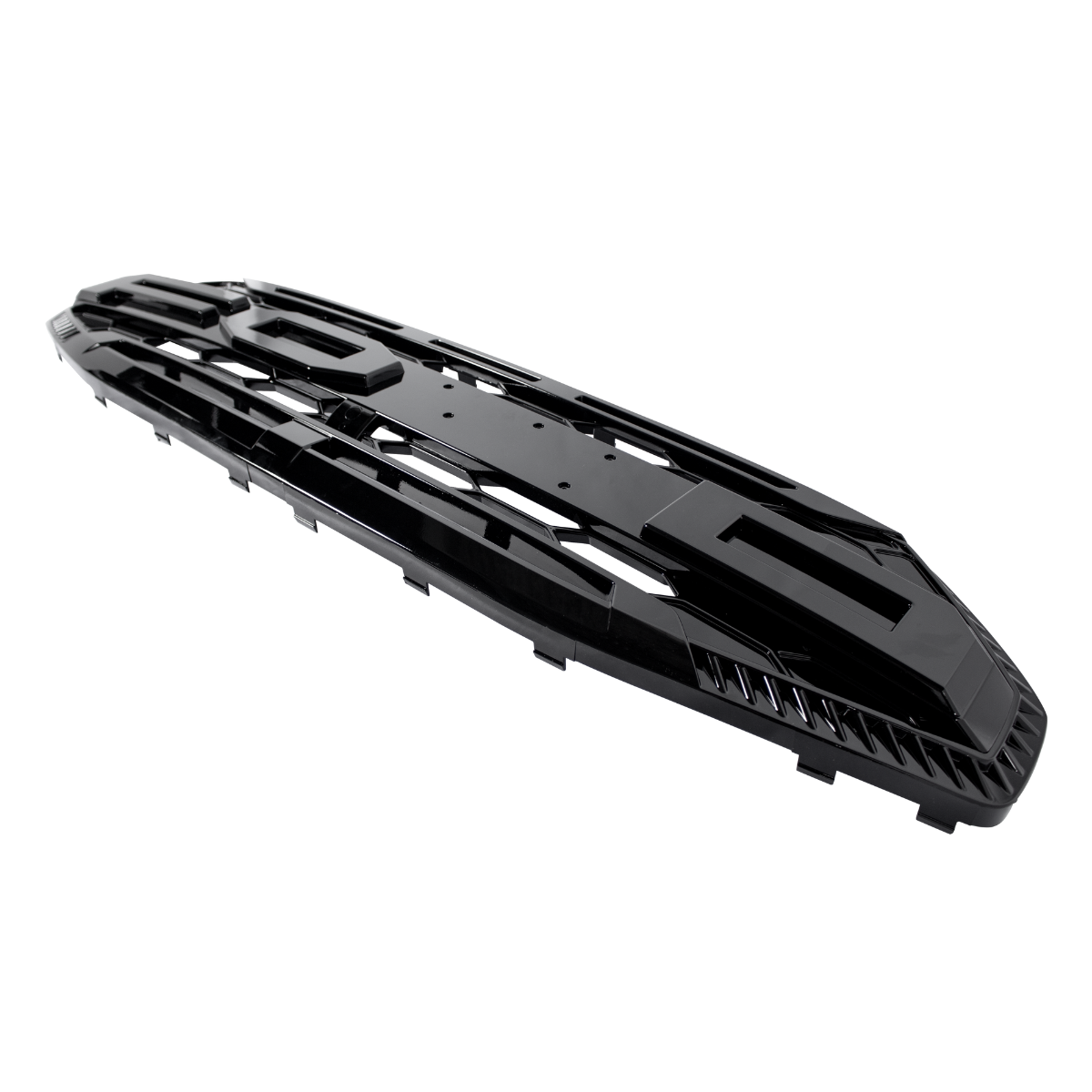 Ford Transit Custom MK2: Gloss Black Front Grill Raptor Style 24+