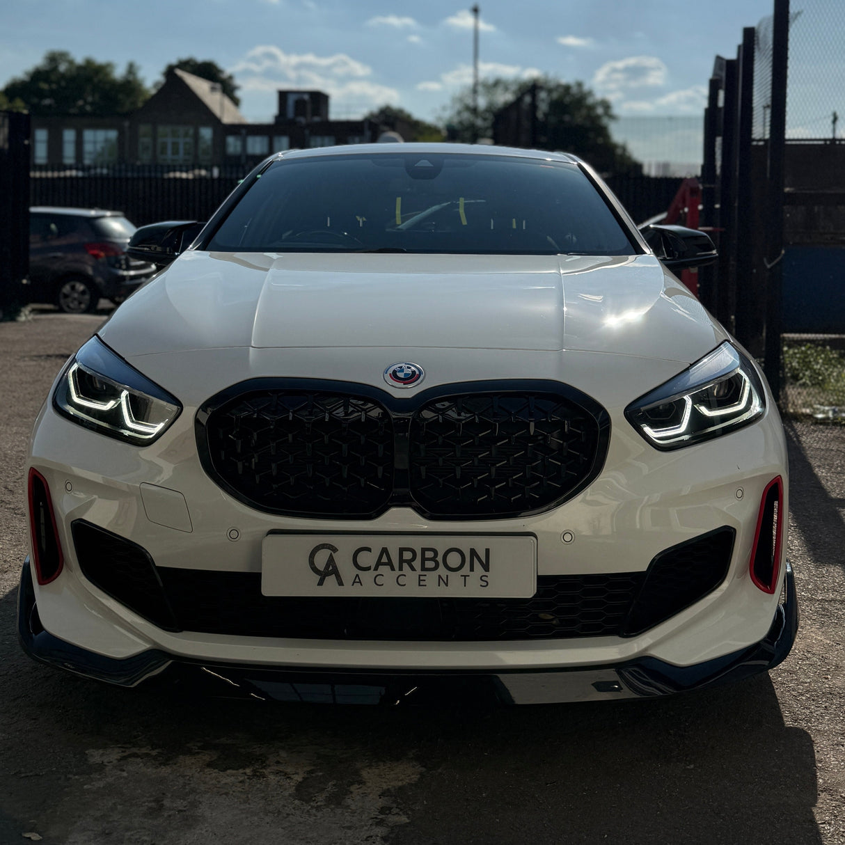 1 Series - F40: Gloss Black Performance Style Splitter 20-24