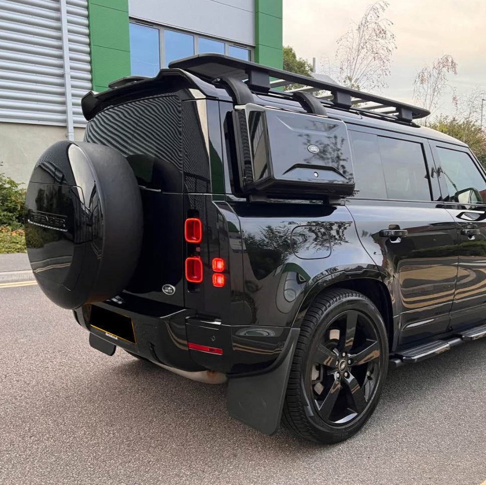 Defender 110 - L663: Black Roof Rack Basket 20+