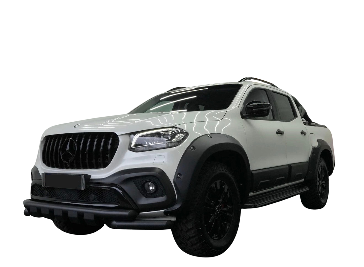 X Class - BR 470: 2 Piece Black Nudge Bar Bull Bar 15-22