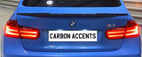 3 Series & M3 - F30/F80: Carbon Fibre M3 V-Style Spoiler - Carbon Accents