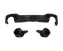 a5 s5 b8 5 gloss black rs5 style diffuser with black exhaust tips 20 23