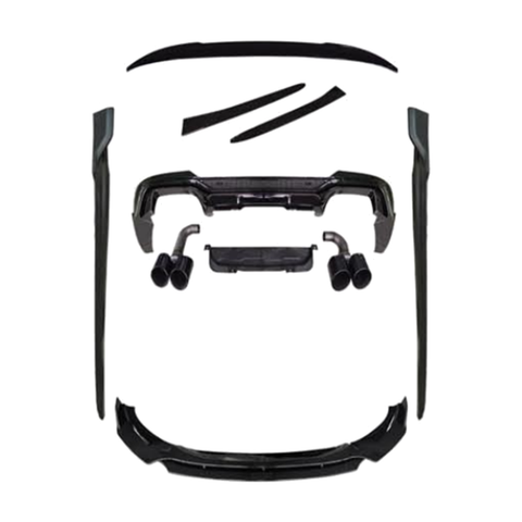 x4 g02 gloss black aero body kit pre facelift 18 20