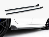 vw golf r variant mk8 facelift maxton side skirts