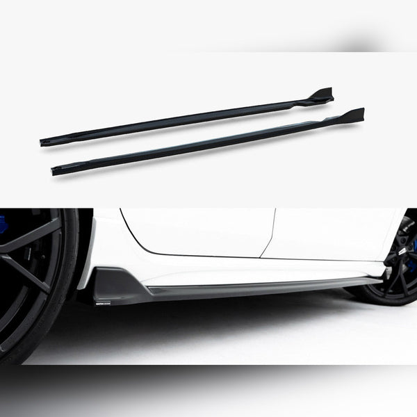 vw golf r variant mk8 facelift maxton side skirts