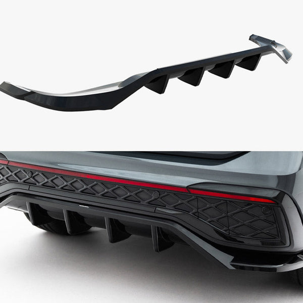 VW - Tiguan R Line MK3: Maxton Rear Splitter (Vertical Bars)
