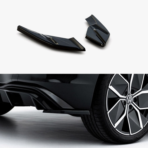 VW - Golf MK8 Facelift: Maxton Rear Side Splitters
