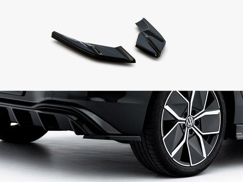 VW - Golf MK8 Facelift: Maxton Rear Side Splitters