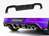 vw golf r mk8 facelift maxton rear diffuser v2