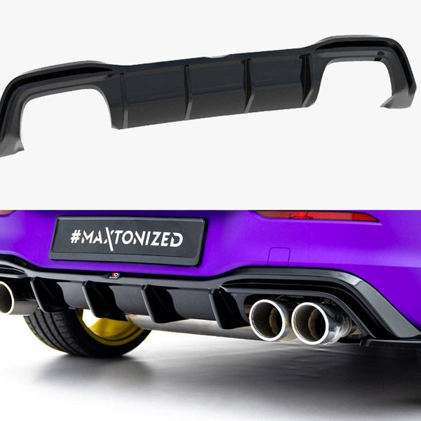 VW - Golf R MK8 Facelift: Maxton Rear Diffuser V2