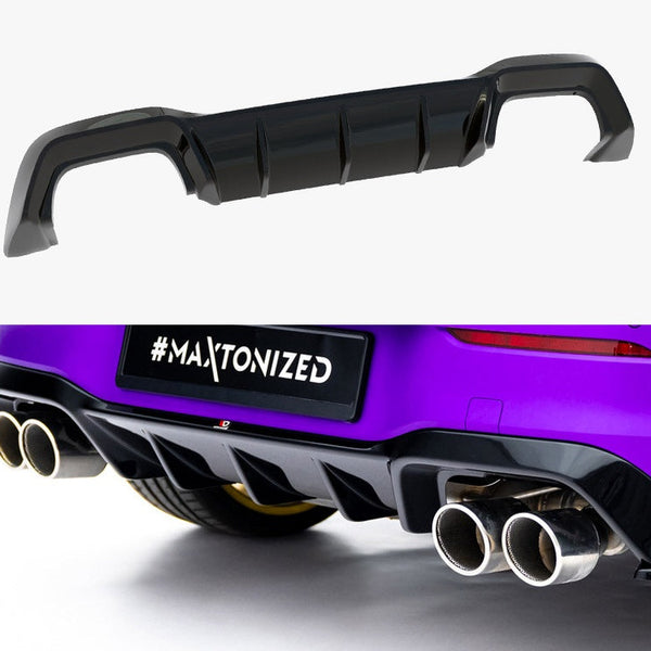 VW - Golf R MK8 Facelift: Maxton Rear Diffuser V1