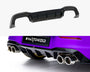VW - Golf R MK8 Facelift: Maxton Rear Diffuser V1