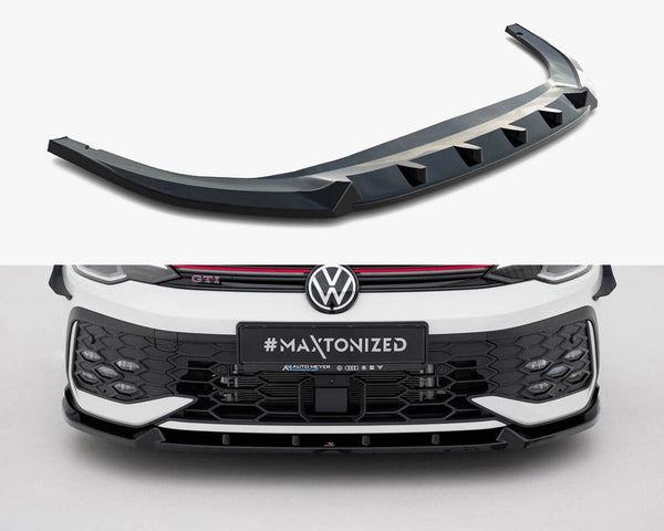 VW - Golf GTI / GTE / R Line MK8 Facelift: Maxton Front Splitter V2