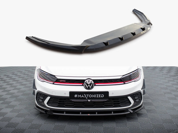 VW - Polo GTI MK6 Facelift: Maxton Front Splitter V2