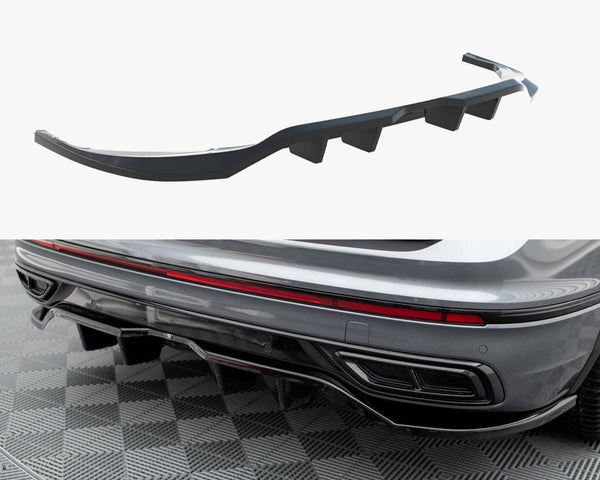 VW - Tiguan Allspace R Line MK2 Facelift: Maxton Rear Splitter (Vertical Bars)