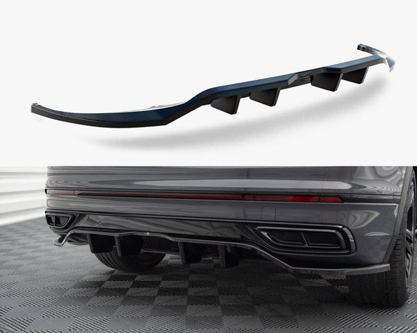 VW - Tiguan R Line MK2 Facelift: Maxton Rear Splitter (Vertical Bars)