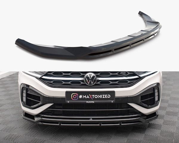 VW - T-Roc R / R Line MK1 Facelift: Maxton Front Splitter V1