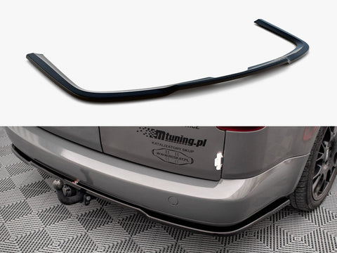 VW - Caddy Long MK3 Facelift: Maxton Central Rear Splitter