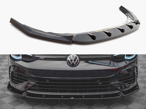 VW - Golf R MK8: Maxton Front Splitter V2