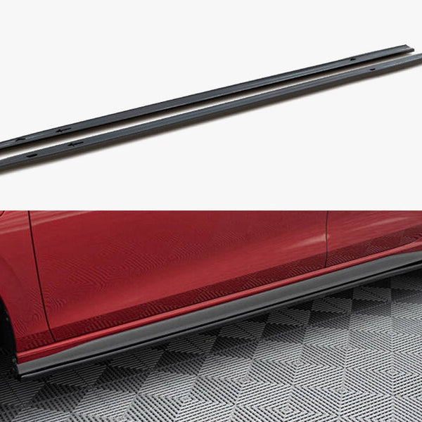 VW - Golf GTI / GTE / GTI Clubsport / GTD / R Line MK8: Maxton Side Skirts V1