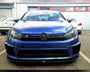 vw golf mk6 with r400 bumper 2008 2012 maxton front splitter