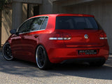 vw golf mk6 no exhaust cut out 2008 2012 maxton rear diffuser