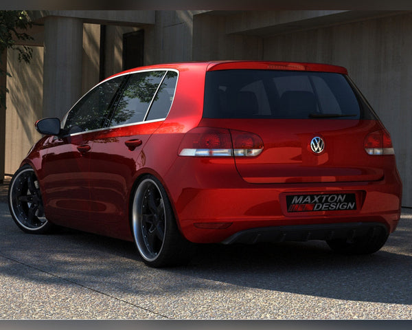 vw golf mk6 no exhaust cut out 2008 2012 maxton rear diffuser