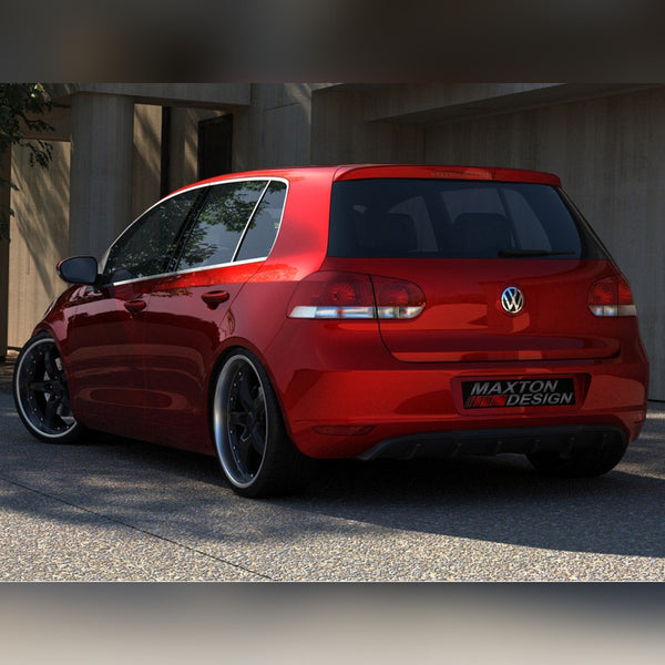 vw golf mk6 no exhaust cut out 2008 2012 maxton rear diffuser