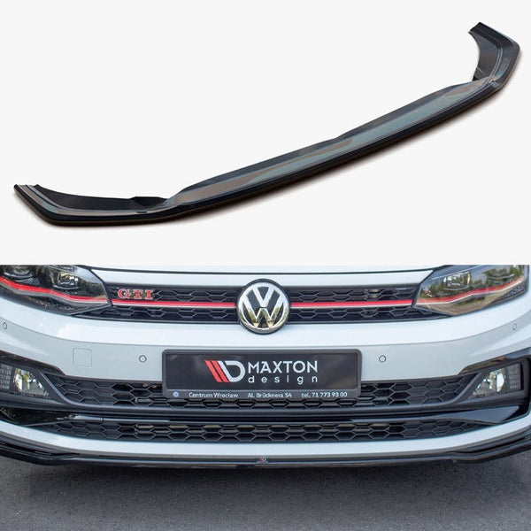 VW - Polo GTI / R Line MK6: Maxton Front Splitter V2