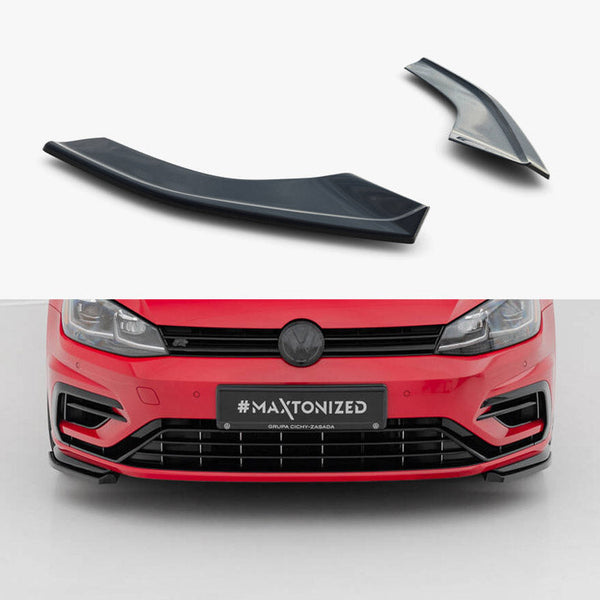 VW - Golf R / R Line MK7 Facelift: Maxton Front Side Splitters
