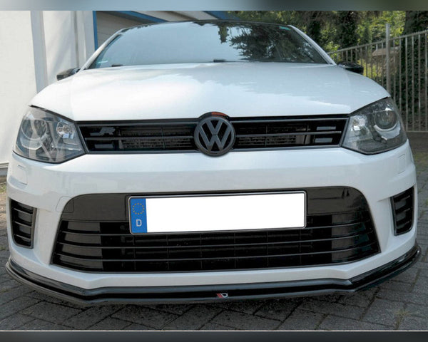 vw polo wrc mk5 maxton front splitter