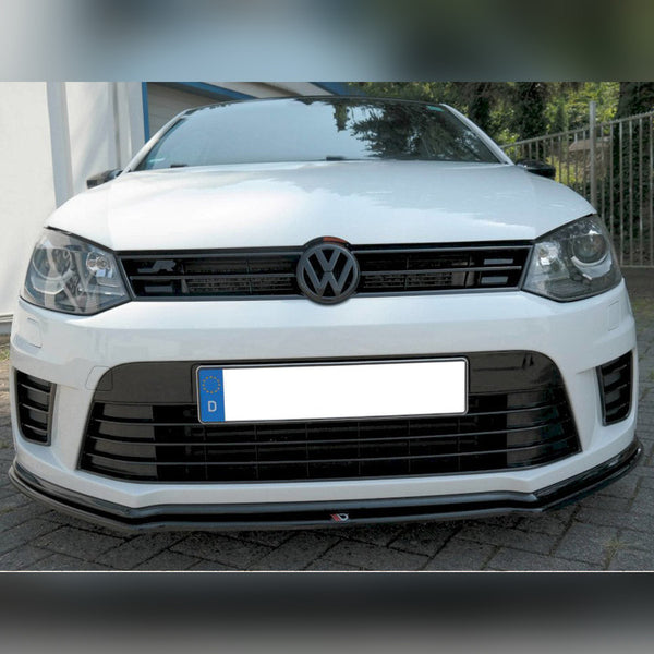 vw polo wrc mk5 maxton front splitter