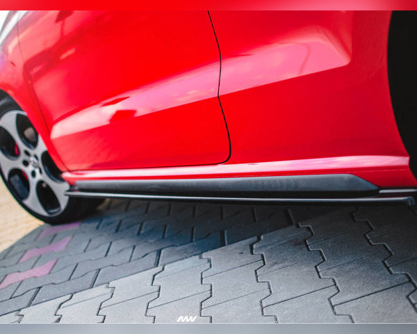 vw polo gti mk5 maxton side skirts