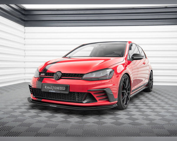 vw golf gti mk7 clubsport maxton front racing splitter