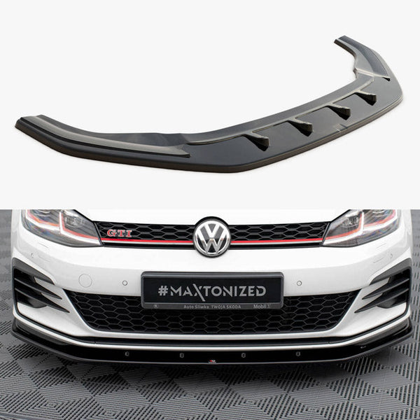 VW - Golf GTI / GTD MK7 Facelift: Maxton Front Splitter V1