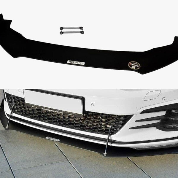 VW - Golf GTI / GTD MK7 Facelift: Maxton Front Racing Splitter V2