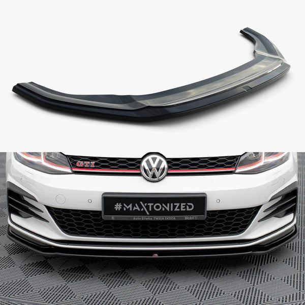 VW - Golf GTI / GTD MK7 Facelift: Maxton Front Splitter V2