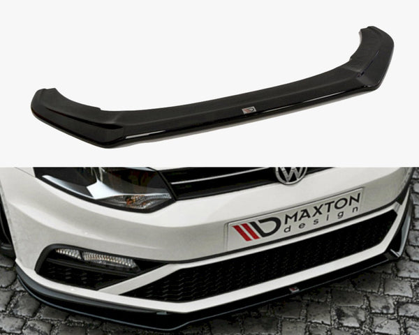 VW - Polo GTI MK5 Facelift: Maxton Front Splitter V2
