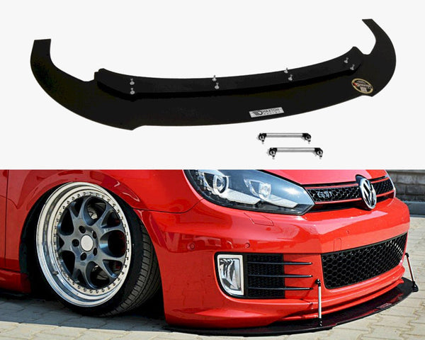 VW - Golf MK6 GTI 35TH: Maxton Front Racing Splitter
