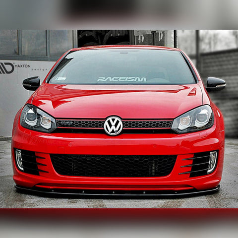 vw golf vi for golf gti 35th maxton front splitter v2