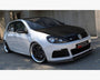 vw golf mk6 r maxton front splitter