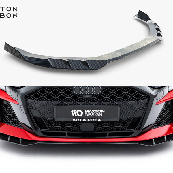 Audi - RS3 Sedan 8Y Facelift: Maxton Pre-preg Carbon Fibre Front Splitter