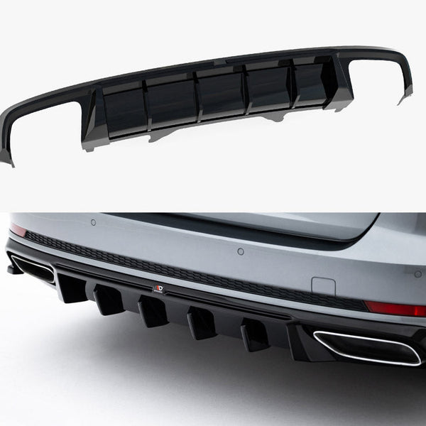Audi - A4 / A4 S Line Sedan / Avant B9: Maxton Rear Diffuser