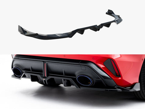 Audi - RS3 Sedan 8Y Facelift: Maxton Rear Splitter (Vertical Bars) V2