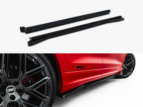 Audi - RSQ8 MK1 Facelift: Maxton Side Skirts
