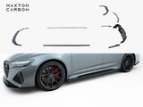 audi rs6 c8 maxton full body kit pre preg carbon fibre