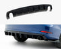 Audi - A3 Sedan 8V (Version with single exhaust tips on both sides): Maxton Rear Diffuser