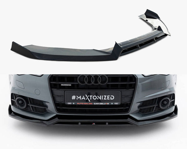 Audi - A6 / A6 C7 S Line / S6 C7 Facelift: Maxton Front Splitter V3