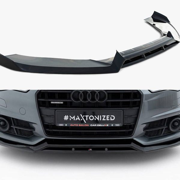 Audi - A6 / A6 C7 S Line / S6 C7 Facelift: Maxton Front Splitter V3